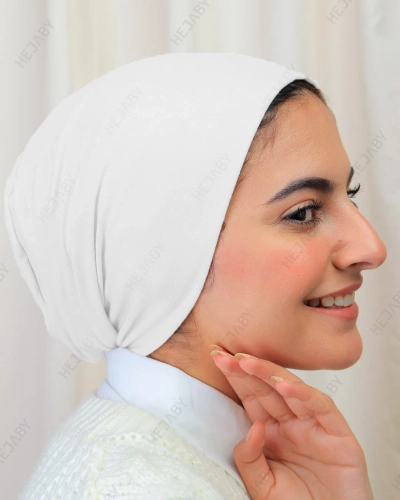 بونيه بدون خياطه - white