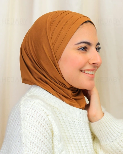 طبقيه قطعتين  - brown