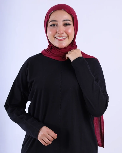 �تيشرت حجابي - black - مقاس 2