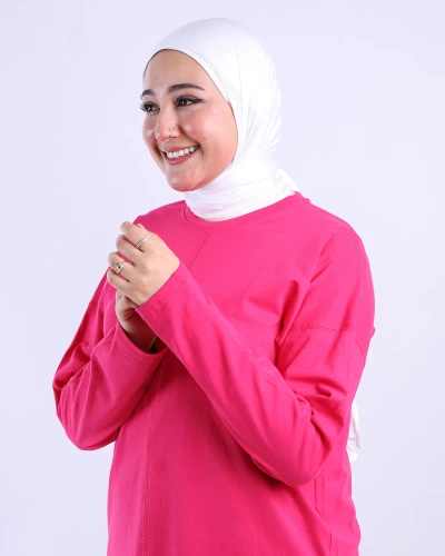 تيشرت حجابي - اوف وايت - مقاس 2