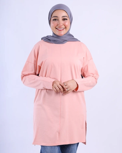 تيشرت حجابي - pink - مقاس 2