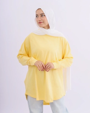 Oversized T_shirt - yellow - Size 2