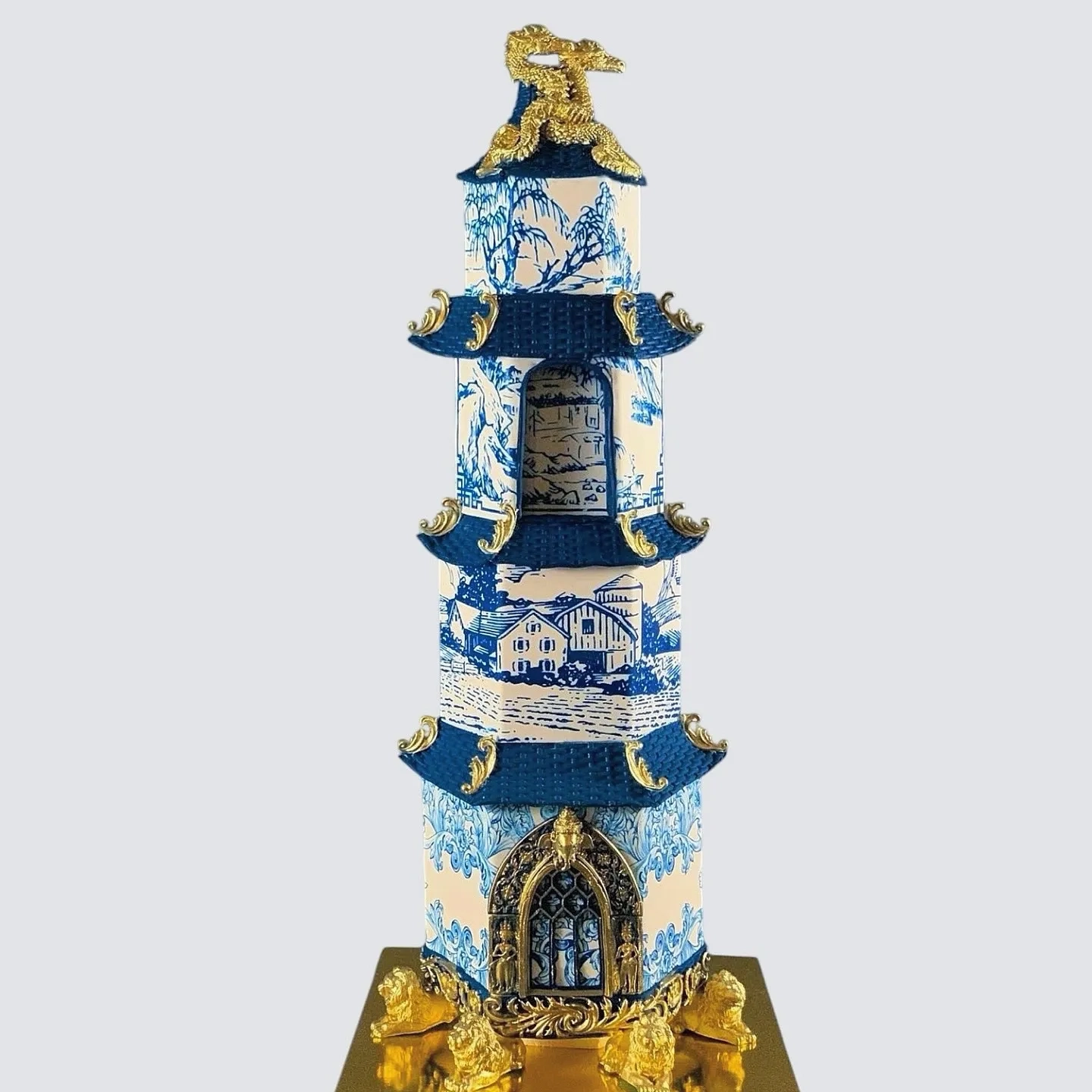 Dragon Cake - Orange