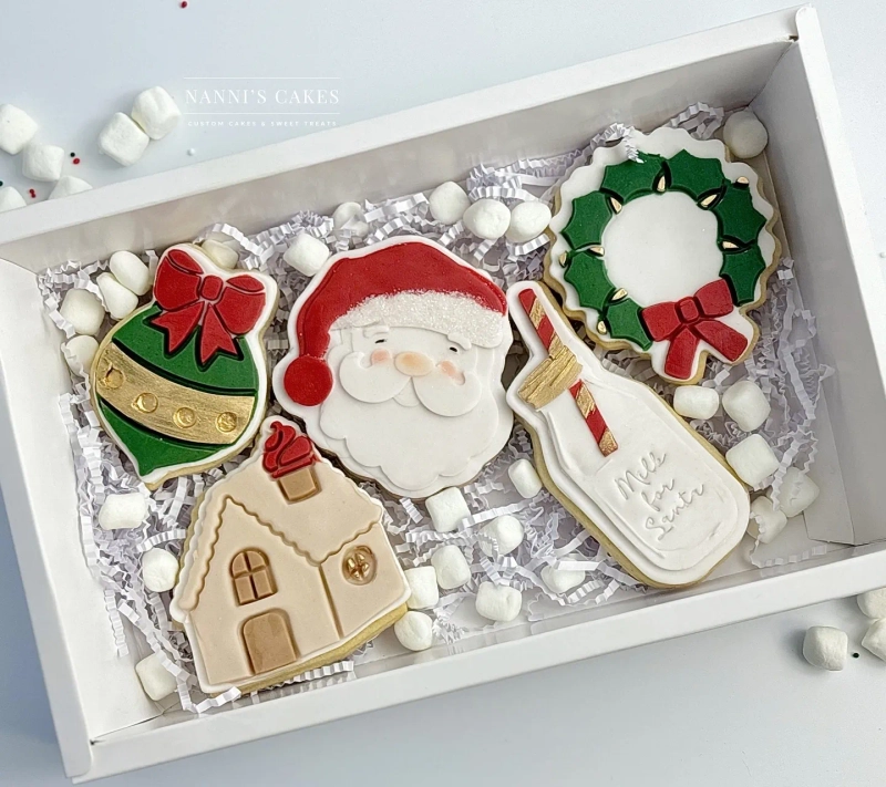 Christ Mas Sugar Cookies (Design 1)