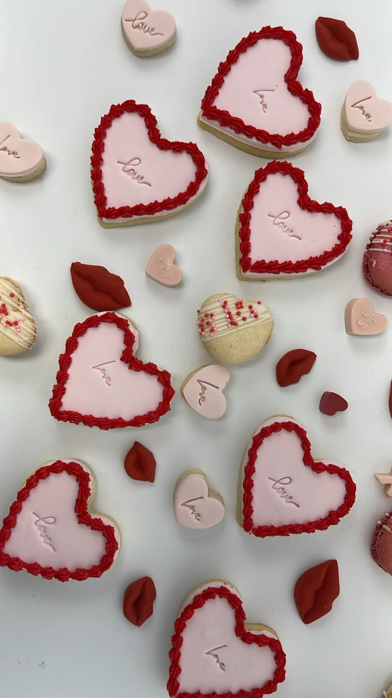 Heart Sugar Cookies